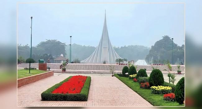 সূর্য সন্তানদের শ্রদ্ধা জানাতে প্রস্তুত জাতীয় স্মৃতিসৌধ