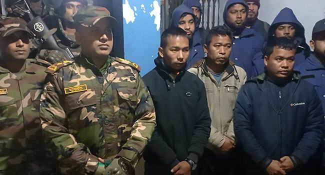 খাগড়াছড়িতে অপহৃত ৩ ইউপিডিএফ নেতা উদ্ধার