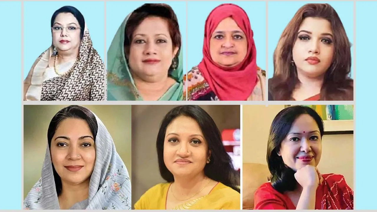 নির্বাচনে বিজয়ী ৭ নারী প্রার্থী, কে কোন আসনে