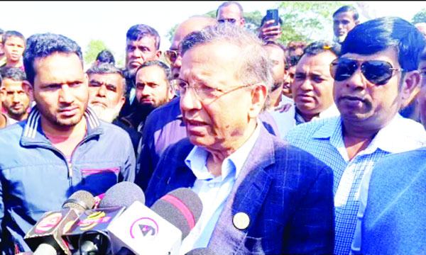নির্বাচনে জনগণের আগ্রহ দেখে বিএনপি-জামায়াত ভীতসন্ত্রস্ত : আইনমন্ত্রী