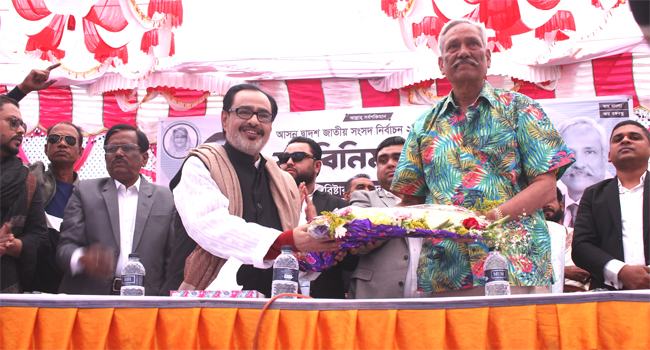 বরিশাল বিভাগে কোনো বিরোধী দল থাকবে না : শাহজাহান ওমর