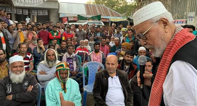 শেখ হাসিনা আলেমদের জেলে ভরার কারণে গজব নাজিল হয়েছে : কাদের সিদ্দিকী