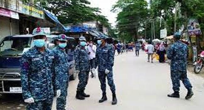 হাতিয়ায় জাতীয় সংসদ নির্বাচন উপলক্ষে নৌ-বাহিনীর টহল শুরু