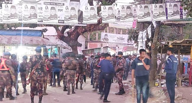 ঈগল প্রতীকের প্রচারণায় প্রতিপক্ষের হামলা গুলিবর্ষণ, ইউপি চেয়ার‌ম্যানসহ ৫ জন আহত