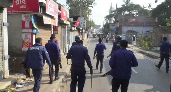 ভোলায় পুলিশ-বিএনপি সংঘর্ষে আহত ৫