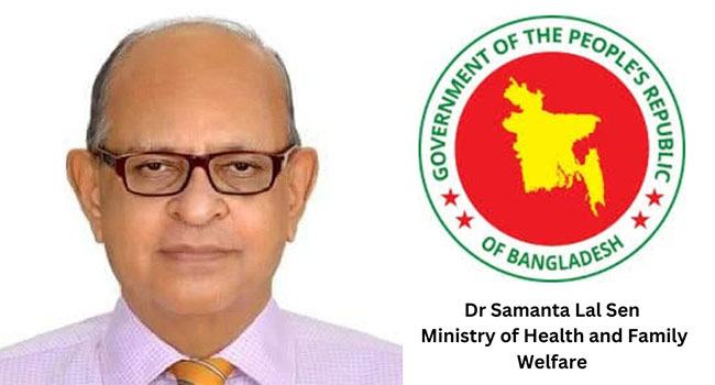 নতুন স্বাস্থ্যমন্ত্রী ডা. সামন্ত লাল সেন
