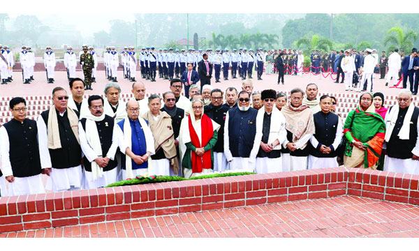 দেশের অগ্রযাত্রা অব্যাহত রাখার অঙ্গীকার প্রধানমন্ত্রীর