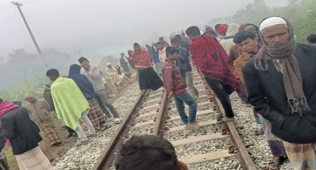 চকরিয়ার ট্রেনে কাটা পড়ে বৃদ্ধের মৃত্যু