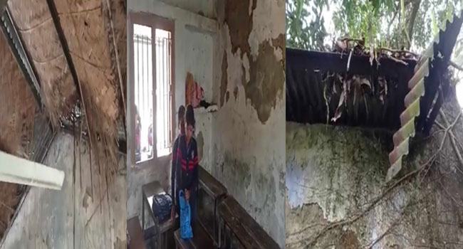 ১০০ বছরেও বিদ্যালয়ে হয়নি নতুন ভবন