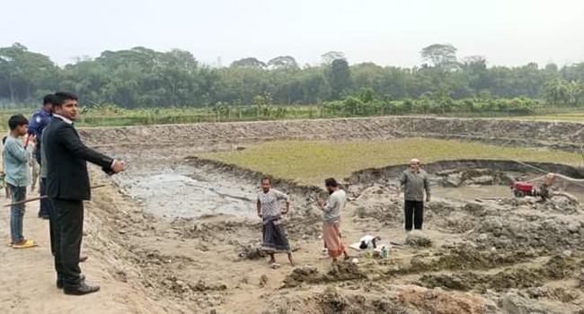 শিবপুরে অবৈধভাবে বালু উত্তোলনের দায়ে ৫০ হাজার টাকা জরিমানা