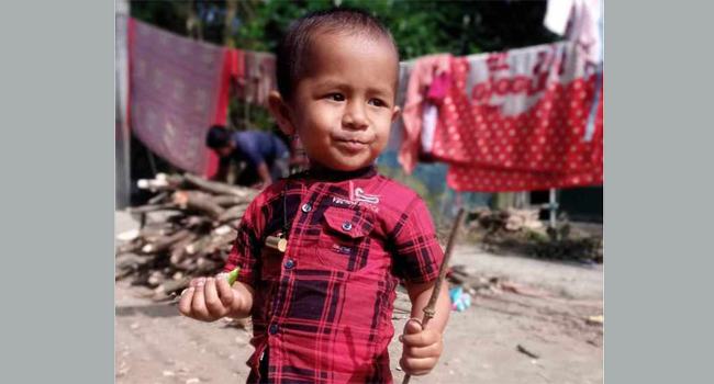 মিরসরাইয়ে পানিতে ডুবে ৩ বছরের শিশুর মৃত্যু
