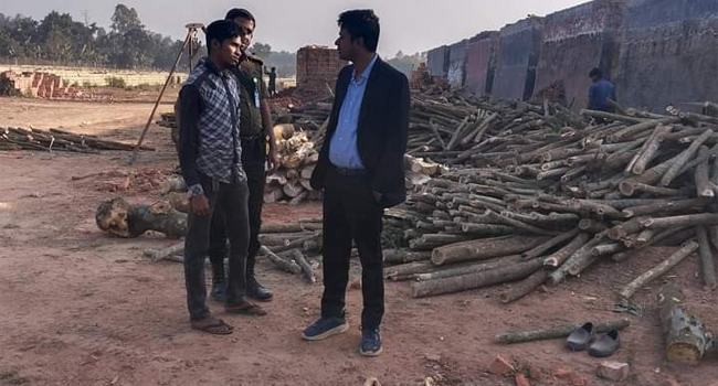 রামুতে লাইসেন্স বিহীন ইটভাটায় অভিযান