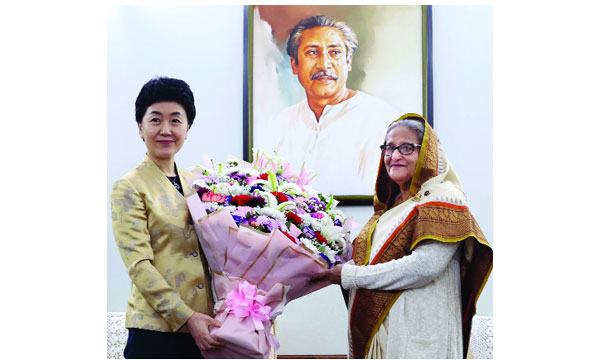 চীনের আরো সহযোগিতা চেয়েছেন প্রধানমন্ত্রী
