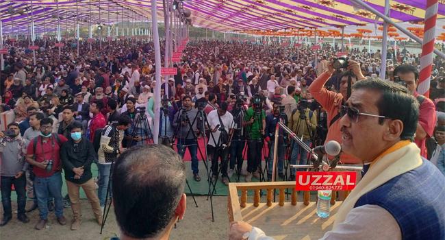 সবাই আসুন একসাথে বসে সুন্দর নারায়ণগঞ্জ রেখে যাই : শামীম ওসমান