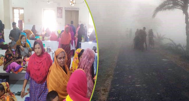 হাড় কাঁপা‌নো শী‌তে জবুথবু চুয়াডাঙ্গা