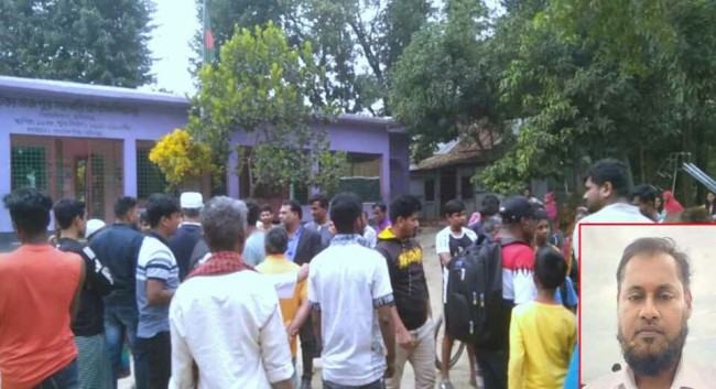 সিরাজদিখানে প্রধান শিক্ষকের বিচারের দাবিতে বিদ্যালয় ঘেরাও