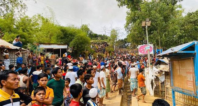 স্বদেশে ফিরতে একজোট রোহিঙ্গারা