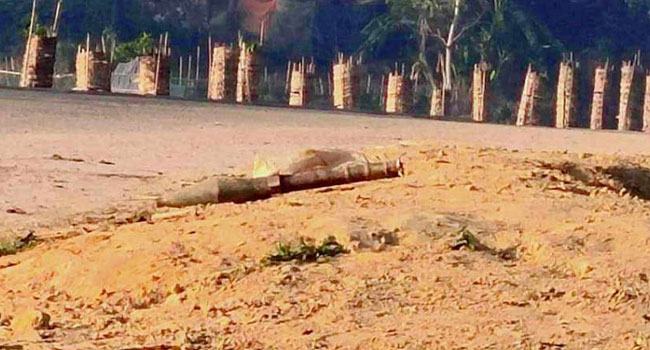 তুমব্রু সীমান্তে অবিস্ফোরিত মর্টার শেল নিস্ক্রিয় করল সেনাবাহিনী
