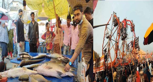 কটিয়াদীতে ঐতিহ্যবাহী কুড়িখাই মেলা শুরু