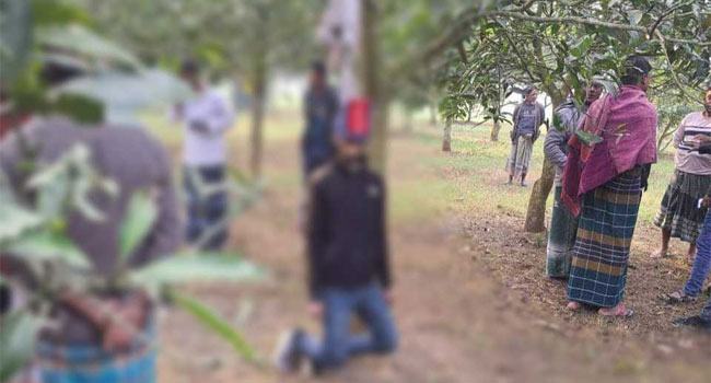 কুমারখালীর আমবাগান থেকে প্রবাসীর ঝুলন্ত লাশ উদ্ধার