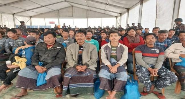 বিজিপিসহ মিয়ানমারের ৩৩০ জনকে ফেরত পাঠানো হলো