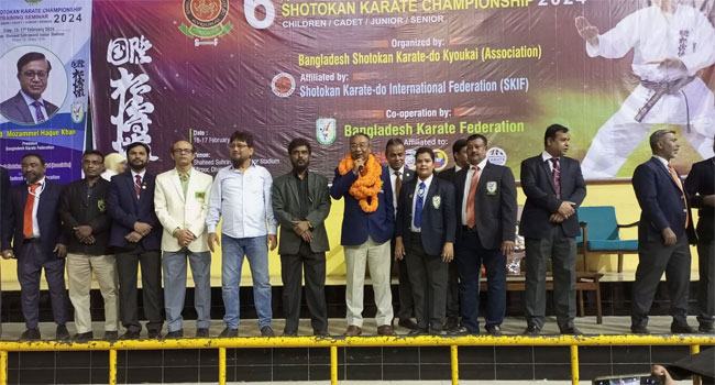 ঢাকায় সোতোকান কারাতে চ্যাম্পিয়নশিপ শুরু