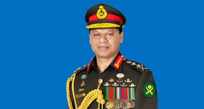 মিয়ানমার উত্তেজনায় সীমান্ত পরিদর্শন করলেন সেনাপ্রধান