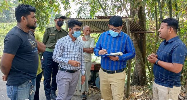 সোনাগাজীতে মাটিখেকোদের বিরুদ্ধে দিনব্যাপী অভিযান