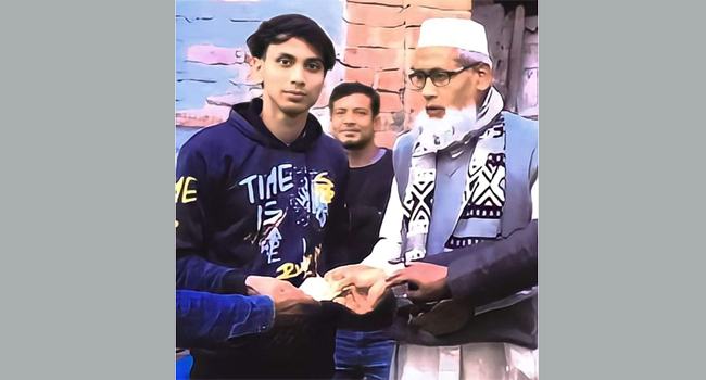 মেডিক্যালে চান্স পাওয়া মিলনের পাশে জেলা জামায়াত