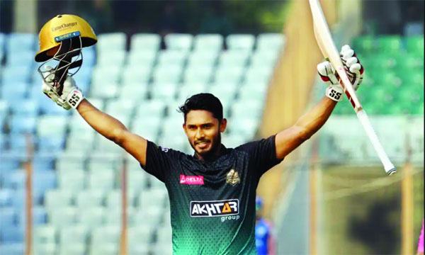 তানজিদের সেঞ্চুরিতে প্লে-অফে চট্টগ্রাম