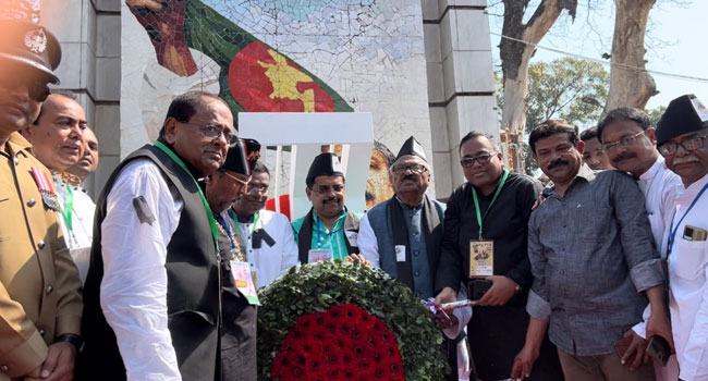 বেনাপোলে ২ বাংলার ভাষাপ্রেমীদের মিলনমেলা