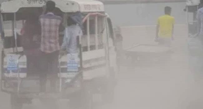 আজ সকালেও ঢাকার বাতাসের মান ‘অস্বাস্থ্যকর’