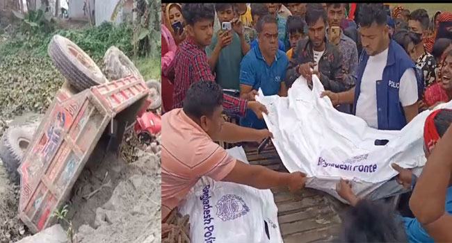 নবীনগরে ট্রাক্টর নিয়ন্ত্রণ হারিয়ে চালকসহ নিহত ২