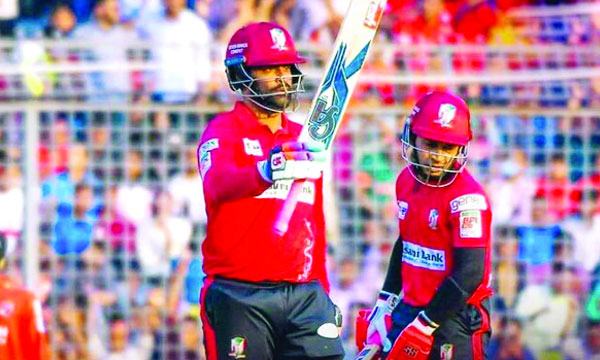 কুমিল্লাকে হারিয়ে প্লে-অফে বরিশাল