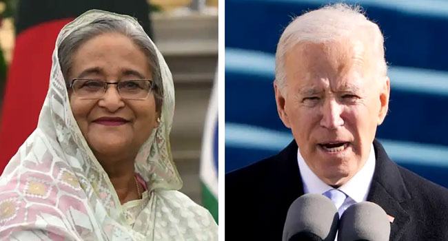 বাইডেনের চিঠির জবাব দিলেন শেখ হাসিনা