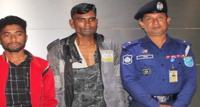 রাজবাড়ীতে অস্ত্র-গুলি ও ককটেলসহ ২ জন গ্রেফতার