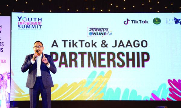 সোশ্যাল মিডিয়ার দায়িত্বশীল ব্যবহার সম্পর্কে সচেতন করছে জাগো ফাউন্ডেশন ও টিকটক