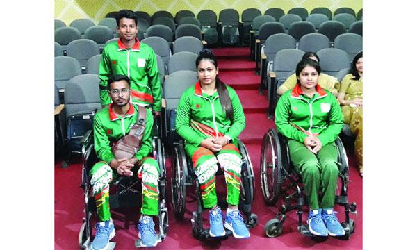 পঙ্গুত্ব জয় করে অলিম্পিকের স্বপ্ন