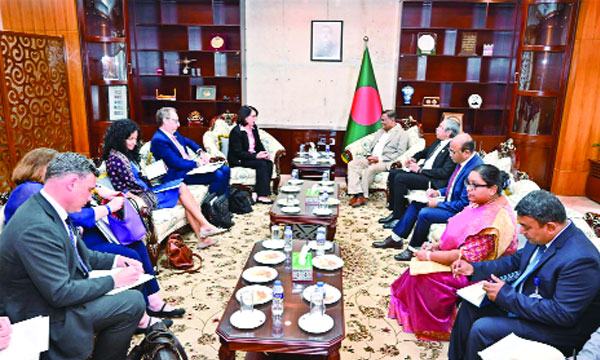 যুক্তরাষ্ট্র নিরাপদ ও গণতান্ত্রিক বাংলাদেশ সমর্থন করে