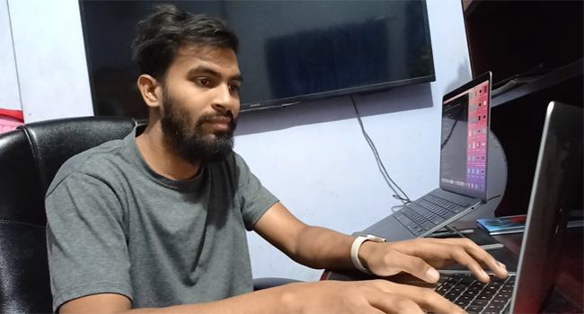 ইথিক্যাল হ্যাকিং করে কোটিপতি ফরিদপুরের শাওন