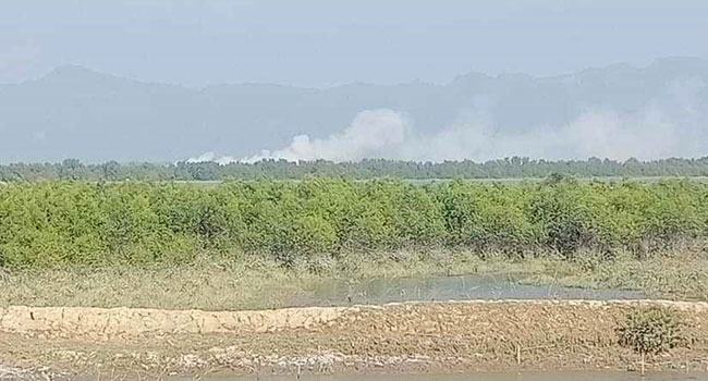 মিয়ানমার সীমান্তের ওপারে জান্তা বাহিনীর দফায় দফায় হামলা, এপারে আতঙ্ক