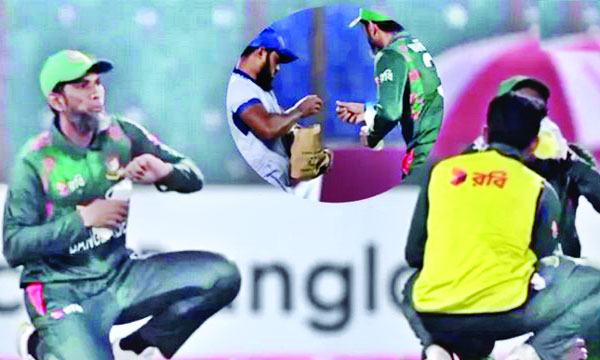 মাঠেই ইফতার রিয়াদ মুশফিকদের