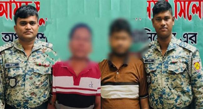 কুলাউড়ায় মানবপাচারকারী চক্রের মূল হোতাসহ ২ জন গ্রেফতার