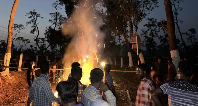 কমলগঞ্জে সড়ক দুর্ঘটনায় নারী চা শ্রমিক নিহত, ৩ ঘণ্টা সড়ক অবরোধ