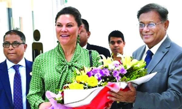 ৪ দিনের সফরে ঢাকায় সুইডেনের রাজকুমারী