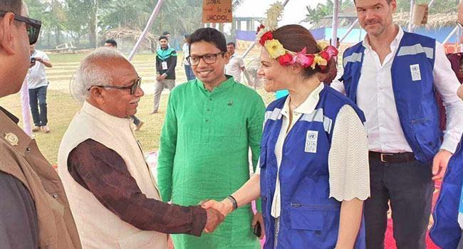 উপকূলীয়দের জীবনমান দেখতে খুলনায় সুইডেনের রাজকন্যা