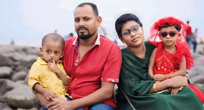 মেঘনায় ট্রলারডুবি : স্ত্রী ও দুই সন্তানসহ এখনো নিখোঁজ কনস্টেবল