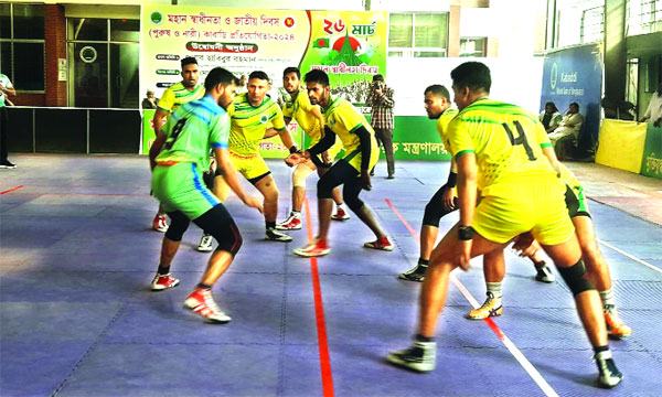 রেইডার সঙ্কটে পুরুষ কাবাডি দল