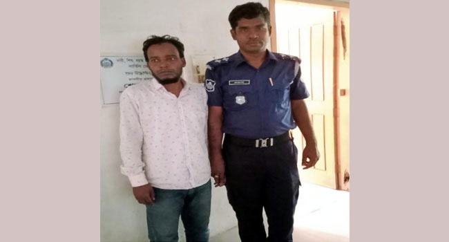 কাঁঠালিয়ায় সাজাপ্রাপ্ত আসামি গ্রেফতার
