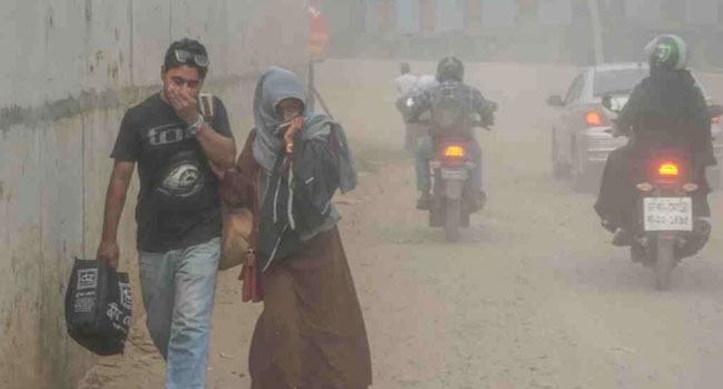 আজও ঢাকার বায়ু অস্বাস্থ্যকর